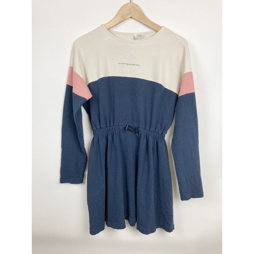 Zara girls sweatshirt dress sz 13-14